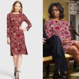 Tory Burch Floral Dress SZ XL